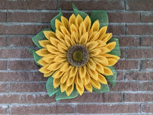 Load image into Gallery viewer, Sunflower Wreath, Everyday Flower Wreath for Front Door, Farmhouse, Home Décor, Flower